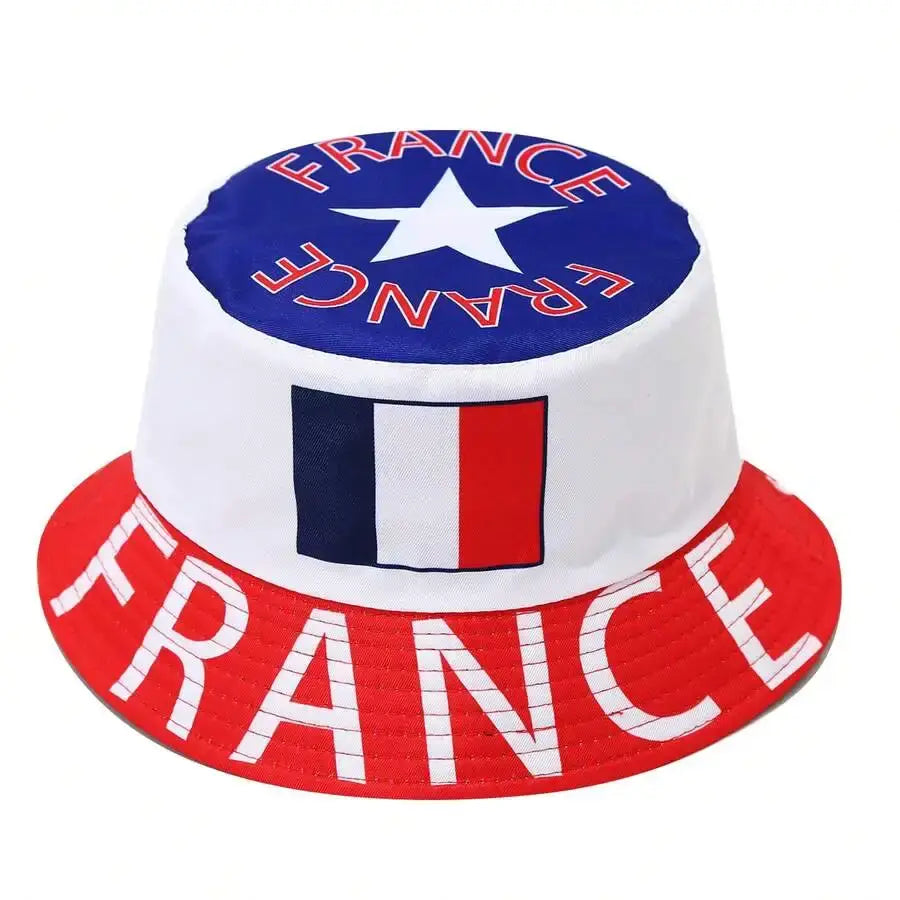 1pcs Bucket Hat With National Flag World Cup 2026 Hat World Cup Merchandise For Soccer Fans Gifts.