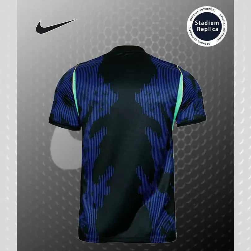 Nike Dri-FIT Unisex 2026 World Cup Brazil Away Fan Version Quick-Dry Short Sleeve Soccer Jersey IU1072-417.