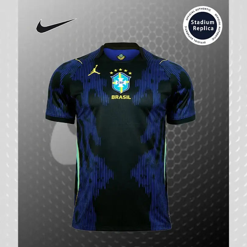 Nike Dri-FIT Unisex 2026 World Cup Brazil Away Fan Version Quick-Dry Short Sleeve Soccer Jersey IU1072-417.