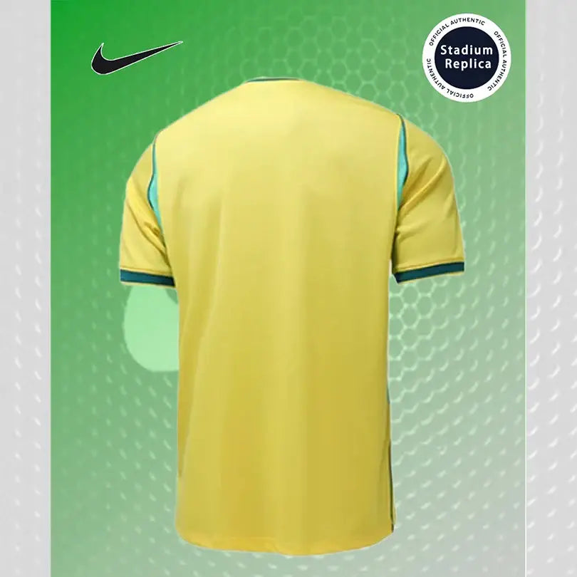 Nike Dri-FIT Unisex 2026 World Cup Brazil Home Fan Version Quick-Dry Short Sleeve Soccer Jersey IF7054-724.