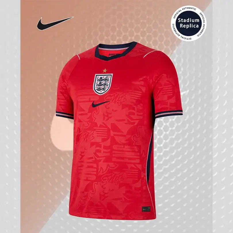 Nike Dri-FIT Unisex 2026 World Cup England Away Fan Version Quick-Dry Soccer Jersey Short Sleeve T-Shirt IB5361-624.