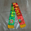 Portugal Scarf 14x135cm Double-sided Printed Portugal  Flag Satin Portuguese Scarf Suitable for 2026 world cup Sports Events.