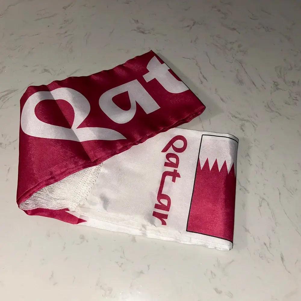 Qatar Scarf  2026 world cup Sports Events.
