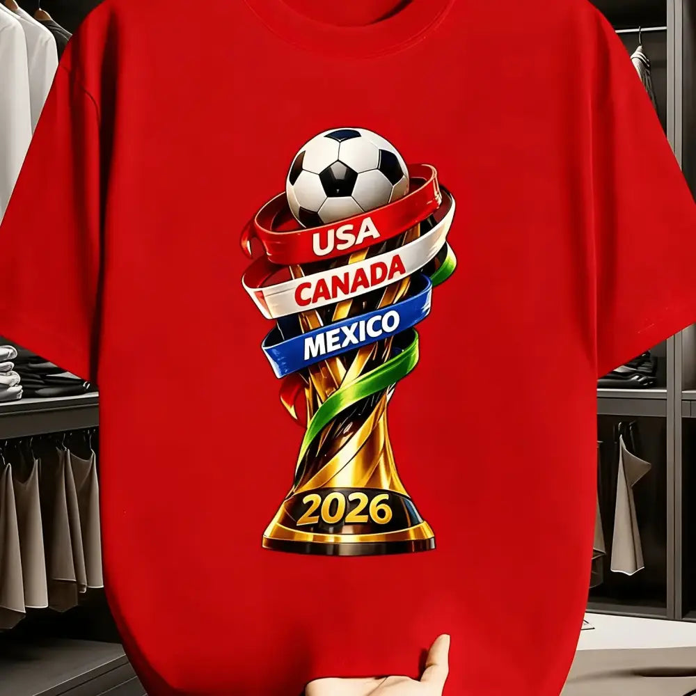 World Cup 2026 T-Shirt - XXXL / RedSJB - T-Shirt
